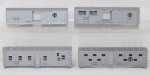 Walthers 932-87 Work Train Set #1 Santa Fe ATSF MOW SIX Pc kit C8 HO Sealed 1st version