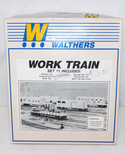 Load image into Gallery viewer, Walthers 932-87 Work Train Set #1 Santa Fe ATSF MOW SIX Pc kit C8 HO Sealed 1st version
