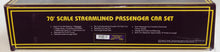 Load image into Gallery viewer, MTH 20-6536 CNW 5 Car 70' Streamline Passenger Set Smooth Chicago Northwestern LN
