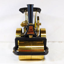 Load image into Gallery viewer, Wilesco D366 Old Smoky Live Steam Roller &amp; A386 Water Cart BOXED Brass German

