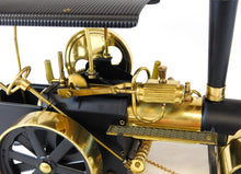 Load image into Gallery viewer, Wilesco D366 Old Smoky Live Steam Roller &amp; A386 Water Cart BOXED Brass German
