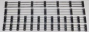 Standard Gauge Track 36" Straight Lot of 4 3ft sections USA C-8 KMT 12' 7&13 tie