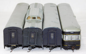 Rivarossi Baltimore & Ohio 85' LW Passenger Cars 4 HO Scale 1503 464 354 Roomette