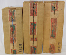 Load image into Gallery viewer, Lionel 347 Set #8 Standard gauge passenger Olive 337 338 1920s Maroon Trim BOXED

