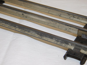 Standard Gauge Track 36" Straight Lot of 4 3ft sections USA C-8 KMT 12' 7&13 tie