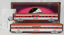 Load image into Gallery viewer, MTH 20-6628 TEXAS SPECIAL 2-Car 70' Streamlined Slpr/Diner Passenger Set MKT Kty
