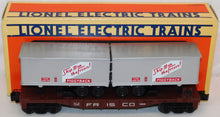 Load image into Gallery viewer, Lionel 6-16926 Frisco Flat Car with two Trailers Piggyback SLSF O 027 3rail C-8
