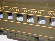 Load image into Gallery viewer, MTH 20-6536 CNW 5 Car 70' Streamline Passenger Set Smooth Chicago Northwestern LN
