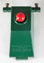 Load image into Gallery viewer, American Flyer 730 Illuminated Bumper Green Lights up complete original 1950s S
