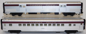 MTH 20-6547 Canadian Pacific 5Car 70' Streamlined Passenger Set Ribbed Premier O