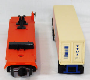 Lionel 6-52040 GT TTOS Flatcar w/Lionel tractor trailer Wolverine Division 52033