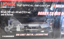 Load image into Gallery viewer, Lionel T1828TRAIN Kyle Busch 18 Train Set M&amp;Ms Nascar Steam C-10 SEALED O SCARCE
