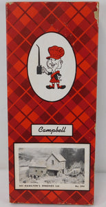 Campbell #394 HO scale Frederick J Hamilton's Dinghies Building Complete Vintage