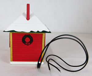 Lionel 6-37814 Christmas Crossing Shanty w/ shutters lighted North Pole O