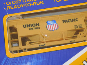 K-Line K-6724A Union Pacific Ore cars 4 pack w/ coal loads SEALED C-9 O Yellow UP