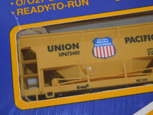 Load image into Gallery viewer, K-Line K-6724A Union Pacific Ore cars 4 pack w/ coal loads SEALED C-9 O Yellow UP
