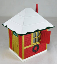 Load image into Gallery viewer, Lionel 6-37814 Christmas Crossing Shanty w/ shutters lighted North Pole O
