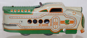 Marx M10005 Union Pacific passenger Set Green Cream Streamline UP windUp +USRPO