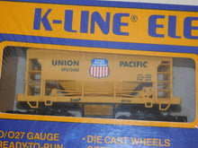 Load image into Gallery viewer, K-Line K-6724A Union Pacific Ore cars 4 pack w/ coal loads SEALED C-9 O Yellow UP
