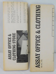 Campbell #431 HO scale Assay Office & Clothing Store Complete Kit Sealed Bags