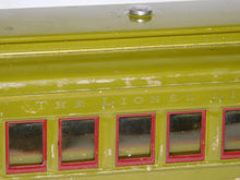 Load image into Gallery viewer, Lionel 347 Set #8 Standard gauge passenger Olive 337 338 1920s Maroon Trim BOXED

