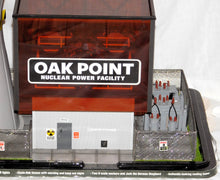 Load image into Gallery viewer, Menards 279-4433 Oak Park Nuclear Power Facility Plant O gauge Atomic Red LEDs
