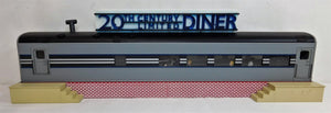 K-Line 42441 NYC 20th Century Lighted Smoking Roadside Diner no sound NICE O