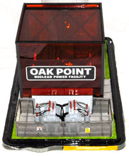 Load image into Gallery viewer, Menards 279-4433 Oak Park Nuclear Power Facility Plant O gauge Atomic Red LEDs
