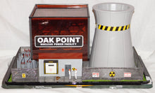 Load image into Gallery viewer, Menards 279-4433 Oak Park Nuclear Power Facility Plant O gauge Atomic Red LEDs
