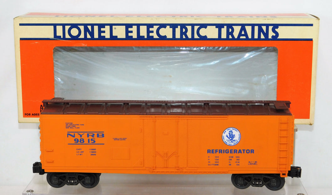 Lionel Trains 9815 New York Early Bird Freight Standard O Refrigerator Car NYRB