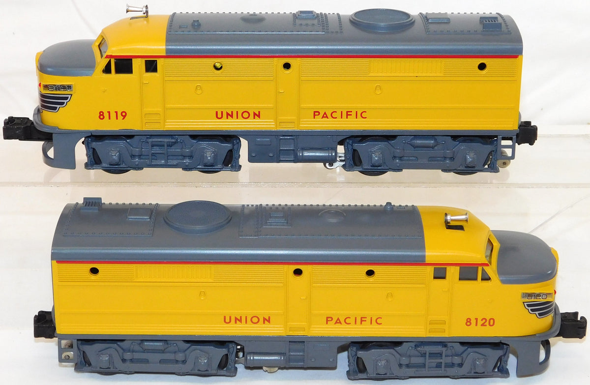 Lionel 6-18119 Union Pacific FA-2 Diesel Alco AA Set +Horn Pullmor Mag ...