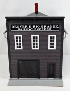 MTH 30-90163  Denver Rio Grande Railway Express 2-Story Livery Building O gauge