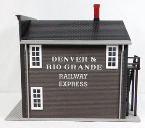 MTH 30-90163  Denver Rio Grande Railway Express 2-Story Livery Building O gauge