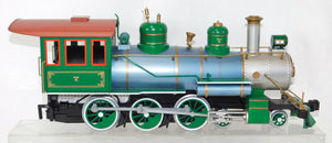 Bachmann G Gauge ATSF #7 Steam Engine &Tender Radio Control Santa Fe + Remote 2-6-0