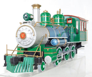Bachmann G Gauge ATSF #7 Steam Engine &Tender Radio Control Santa Fe + Remote 2-6-0