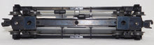 Load image into Gallery viewer, Lionel 6415 Sunoco 3 Dome Tank Car 1953-55 6600 gal diecast trucks EARLIEST version
