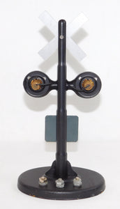 MARX Twin Light Crossing Flasher #423 Accessory With Box Red Lights + track clip