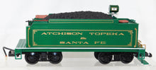 Load image into Gallery viewer, Bachmann G Gauge ATSF #7 Steam Engine &amp;Tender Radio Control Santa Fe + Remote 2-6-0
