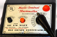 Load image into Gallery viewer, Lionel RW transformer 110 watts whistle &amp; direction control Serviced New Cord + instructions
