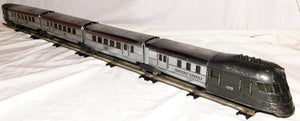 Lionel Prewar FLYING YANKEE set 616 617x2 618 Chrme articulated streamliner Runs