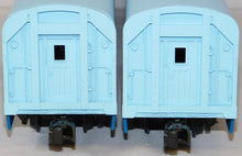 Load image into Gallery viewer, MTH 20-6118 Santa Fe Blue Goose 2 Car 60' Streamline Passenger Set 15" Alumnum C7
