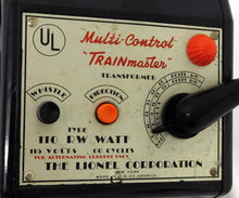 Load image into Gallery viewer, Lionel RW transformer 110 watts whistle &amp; direction control Serviced New Cord + instructions
