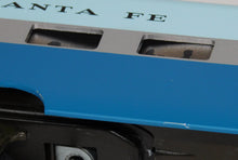 Load image into Gallery viewer, MTH 20-6118 Santa Fe Blue Goose 2 Car 60' Streamline Passenger Set 15" Alumnum C7

