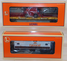 Load image into Gallery viewer, Lionel 6-11983 Farmrail Agriculture Freight Train Set Boxed O gauge GP-7 + freight Cargill C-9
