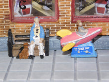 Load image into Gallery viewer, Menards 279-8488 Halls of Handsome BarberShop O gauge lighted + 6 figures barber
