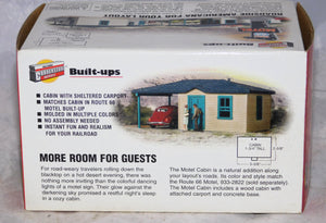 Walthers 933-2824 HO Scale  Route 66 Motel Cabin Cornerstone Series Built-ups OOP