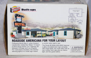 Walthers 933-2824 HO Scale  Route 66 Motel Cabin Cornerstone Series Built-ups OOP