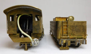 Vintage HO Scale Indianapolice 0-8-0 Steam Engine & tender IMP Japan International