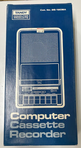 Vintage Tandy CCR-81 Model 26-1208A Computer Cassette Recorder RadioShack BOXED