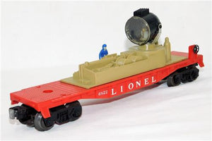 Lionel 6822 Operating Searchlight Track Maintenance Work Car Interesting base color